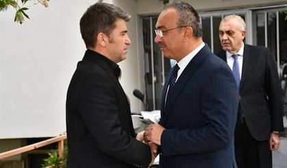 Vali Soytürk'ten Bolu Valisi Aydın'a ziyaret