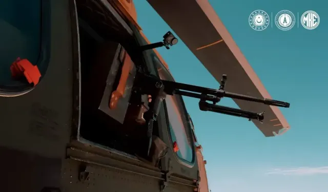 MKE'den helikopterlere yerli ateş gücü! MMT-76 gökyüzündeki zorlu sınavı geçti