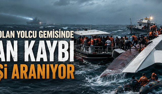 Girne açıklarında feribot faciası: 8 kişi hayatını kaybetti, 18 kişi aranıyor
