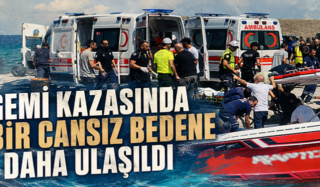 KKTC'deki gemi kazasında bir kişinin daha cenazesine ulaşıldı
