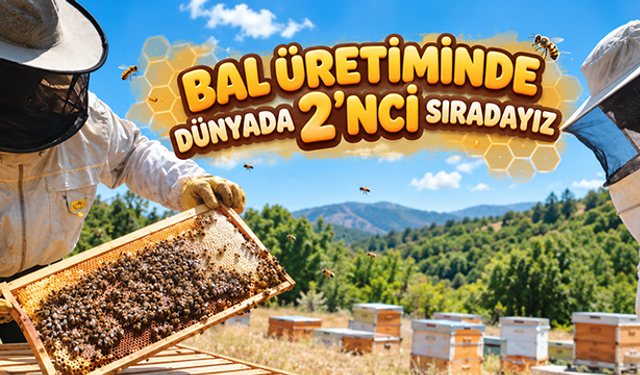Yumaklı: Bal üretiminde dünyada ikinci sıradayız, birinci sırayı zorluyoruz