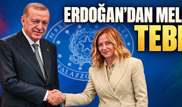 Cumhurbaşkanı Erdoğan İtalya Başbakanı Meloni'yi tebrik etti