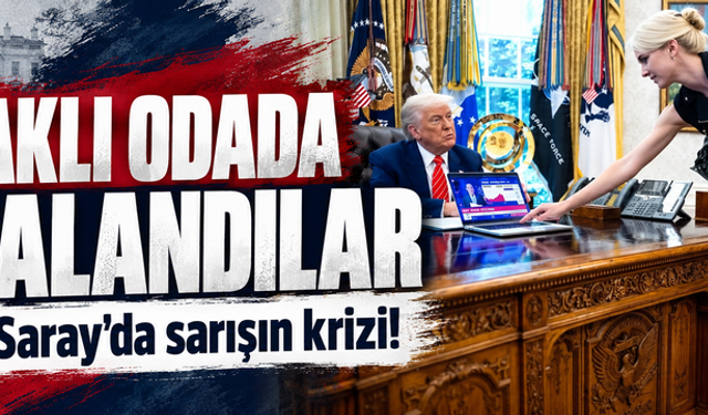 Beyaz Saray'da sarışın krizi! Yasaklı odada yakalandılar