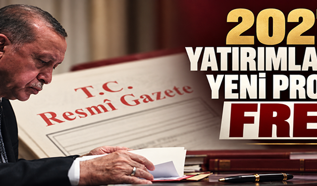 2027 yatırımlarında yeni projeye fren