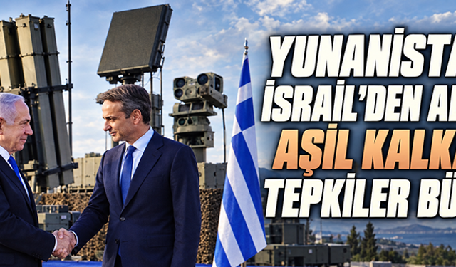 Yunanistan’da İsrail’den alınacak Aşil Kalkanı’na tepkiler artıyor