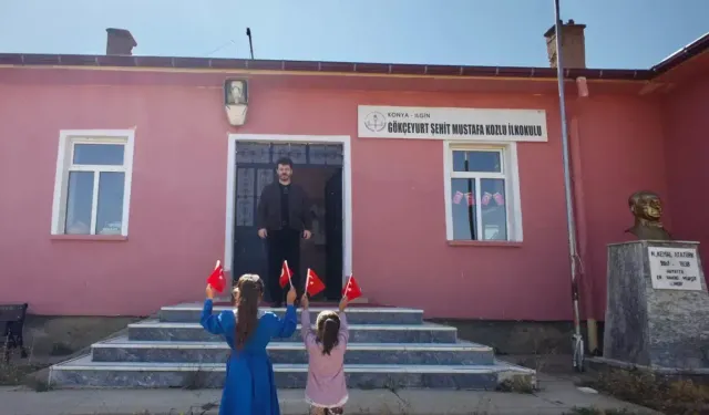 Tek öğrencili okulun artık 2 öğrencisi var