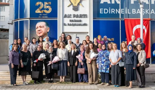 AK Parti Kadın Kolları Edirne’de sahayı masaya yatırdı