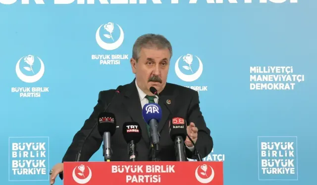 Mustafa Destici'den 2028 çıkışı: Adayımız Erdoğan