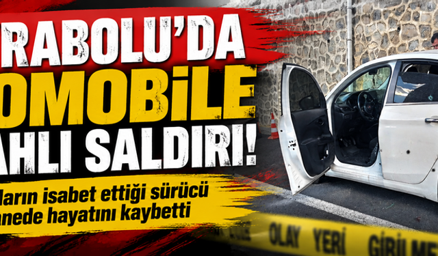 Hayrabolu’da otomobile silahlı saldırı: 1 ölü