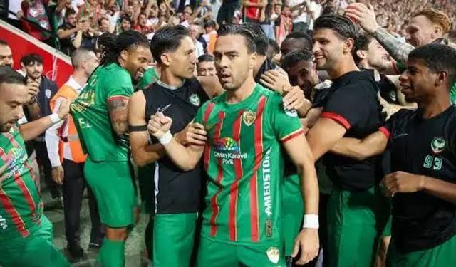 Kartal'a Amed freni! Süper Lig'in yeni lideri oldular
