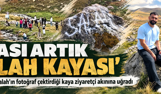 Orası artık 'Salah Kayası' Muhammed Salah’ın fotoğraf çektirdiği kaya ziyaretçi akınına uğradı