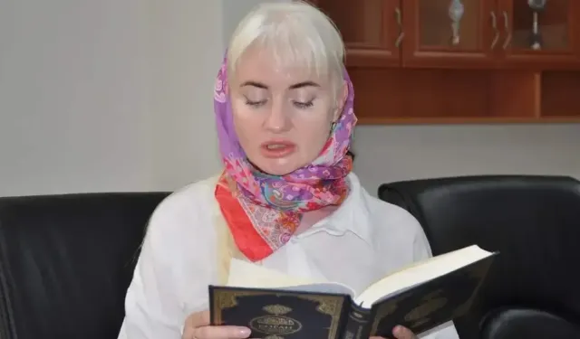 Rus vatandaşı Müslüman oldu! Adını Güneş olarak değiştirdi