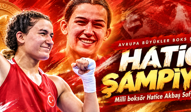 Milli boksör Hatice Akbaş Avrupa şampiyonu oldu