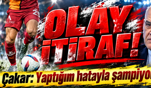 Ahmet Çakar'dan yıllar sonra olay itiraf! Kararımla şampiyon değişti