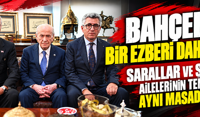 Bahçeli bir ezberi daha bozdu