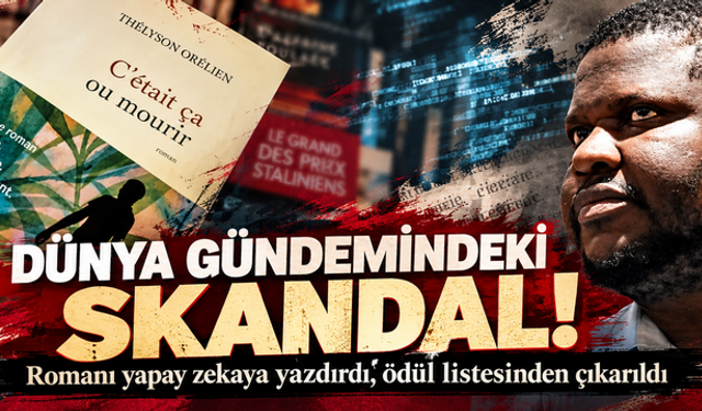 Dünya gündemindeki skandal! Romanı yapay zekaya yazdırdı, ödül listesinden çıkarıldı