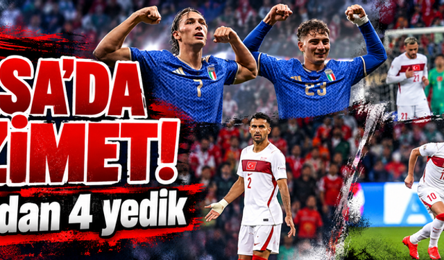 Bursa'da hezimet! İtalya'dan 4 yedik