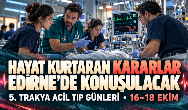 Hayat kurtaran kararlar Edirne'de konuşulacak