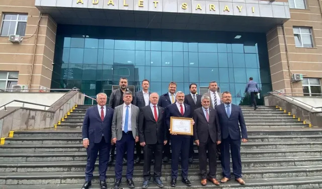 ÇTSO'da 4 yıllık dönem başladı! Ahmet Çetin mazbatasını aldı