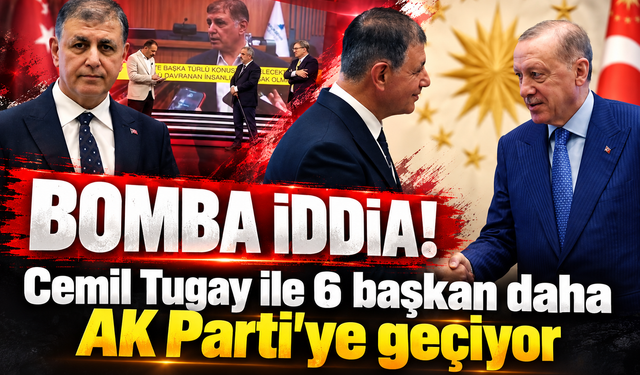 Canlı yayında bomba iddia! Cemil Tugay ile 6 başkan daha AK Parti'ye geçiyor