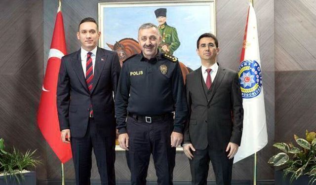 Çorlu Başsavcısı Özer, Emniyet Müdürü Turanlı'yı ziyaret etti