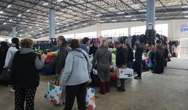 Vatandaş geçim derdinde! MARMARA HABER Çerkezköy'de pazarın nabzını tuttu