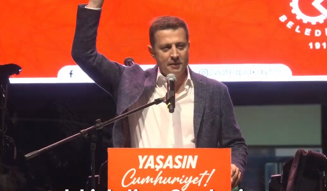 Tek bir kelime...Cumhuriyet! Çerkezköy Belediye Başkanı Akay'dan tüyleri diken diken eden Cumhuriyet paylaşımı