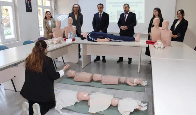Tekirdağ’da ilk yardım eğitimlerine yeni ekipman