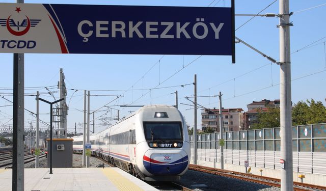 Çerkezköy hızlı treni tam not aldı! Şimdi gözler sefer düzenlemesinde