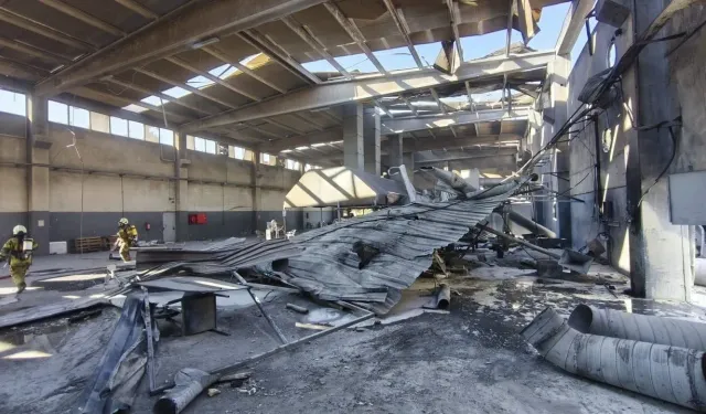 Metal fabrikasında patlama! 3'ü ağır 7 işçi yaralandı