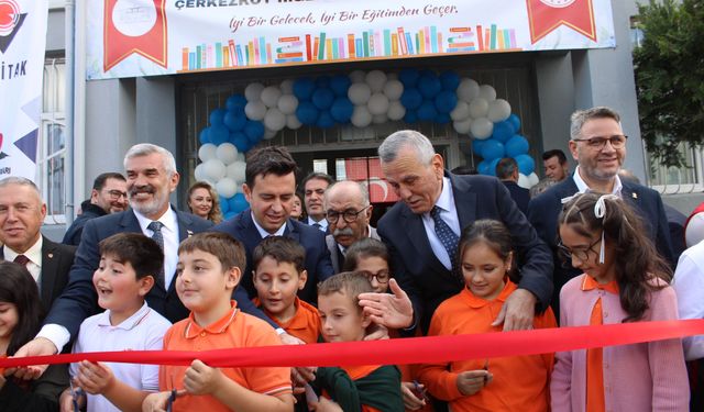 Çerkezköy kitapla buluştu! Hedef 20 bin çocuk