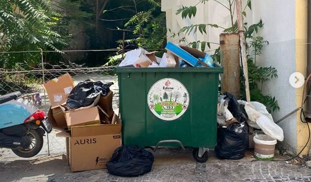 Edirne Çarşısı'nda konteyner dönemi bitiyor: Çöp artık saati geldiğinde alınacak