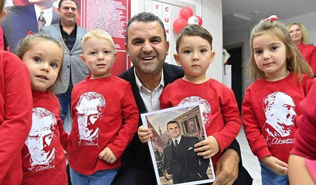 Süleymanpaşa’da minik yüreklerin Cumhuriyet coşkusu