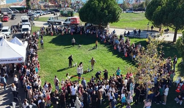 TEKPATİ'de çocuklar ve can dostlar buluştu