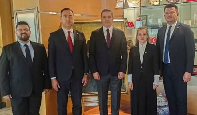 Yücel ve Obut'tan Gürcün'e anlamlı ziyaret