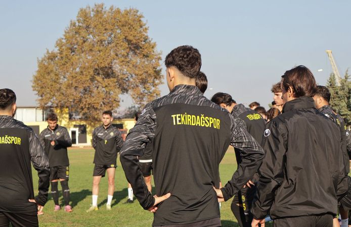 Tekirdağspor Trakya Derbisi için hazırlıklarını sürdürüyor