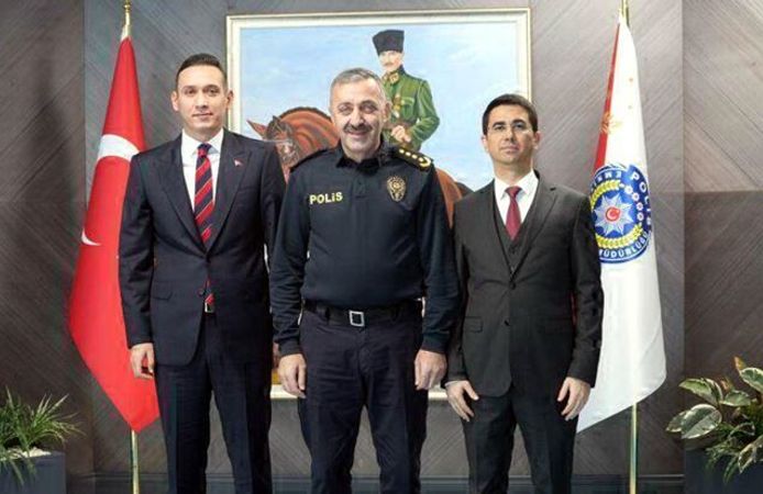 Çorlu Başsavcısı Özer, Emniyet Müdürü Turanlı'yı ziyaret etti