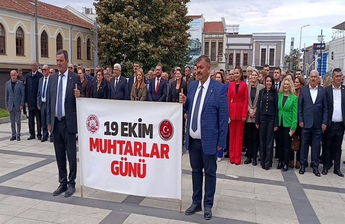 Edirne'de Muhtarlar Günü'nde anlamlı buluşma