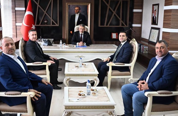 Lalapaşa'nın yeni kaymakamı Çolak'a, Vali Sezer'den ziyaret