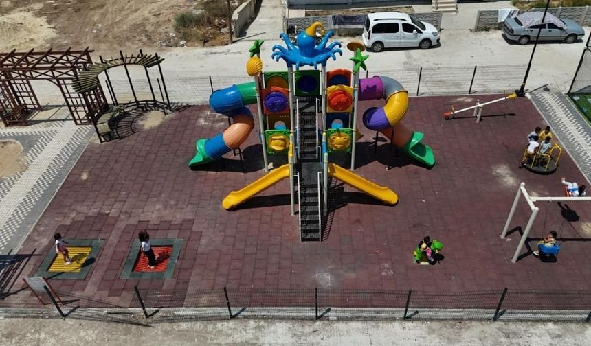 Büyükşehirden Mevlana Mahallesi’ne oyun ve spor alanı