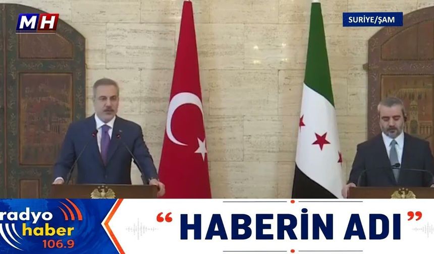 Fidan: "Cumhurbaşkanımız yakın gelecekte Suriye'yi ziyaret edecek"