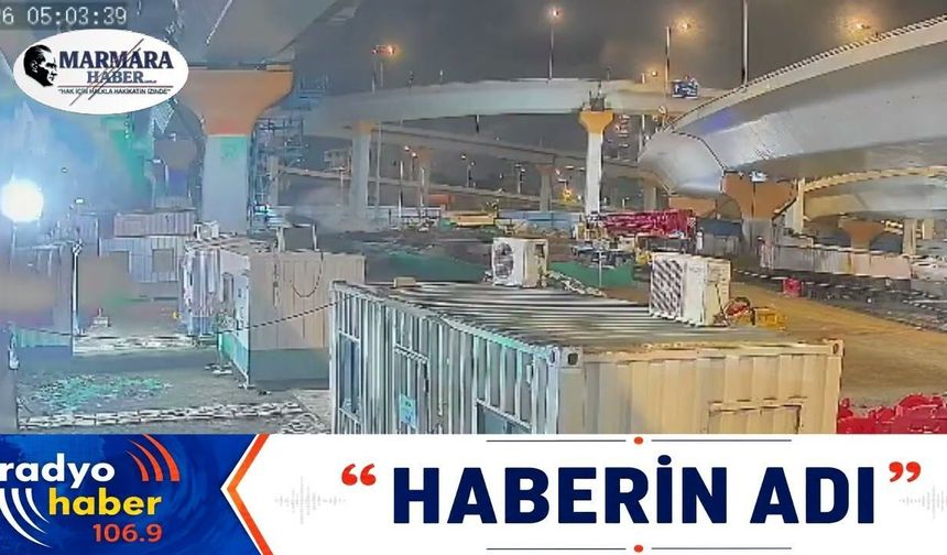 Korkunç kaza kamerada! Lüks otomobil bariyerleri aştı, 3 genç hayatını kaybetti