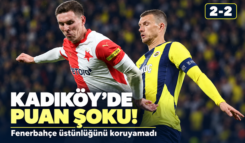 Fenerbahçe fırsatı değerlendiremedi! Evinde 1 puana razı oldu