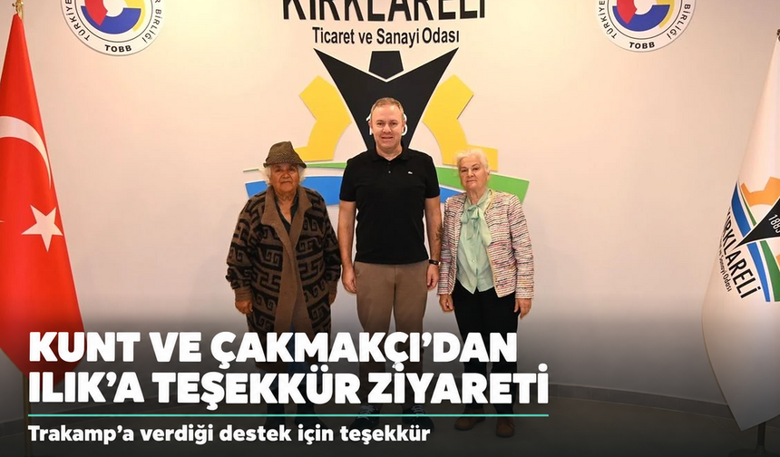 Kırklareli TSO'da Trakamp ve bölgesel kültür etkinlikleri konuşuldu