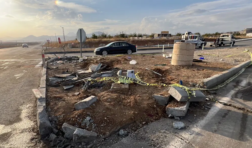 MHP konvoyunda feci kaza; 1 ölü 7 yaralı