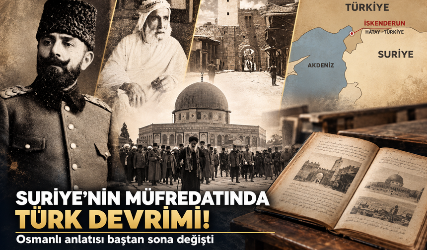 Suriye'nin eğitim müfredatında Türk devrimi!