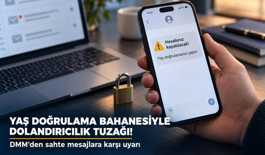 DMM'den "yaş doğrulama" tuzağına karşı uyarı: Doğrulama sadece e-Devlet'ten yapılacak