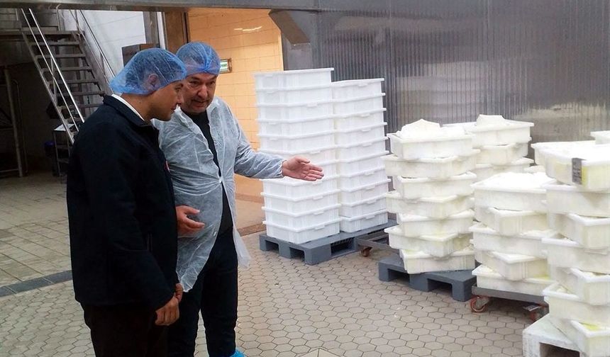 Edirne’de süt ürünleri işletmelerine ‘HACCP’ denetimi
