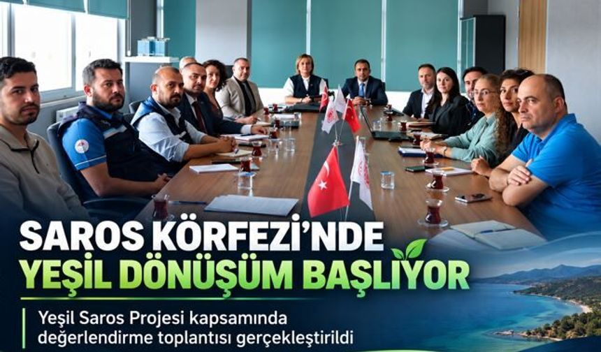 Saros Körfezi’nde yeşil dönüşüm başlıyor
