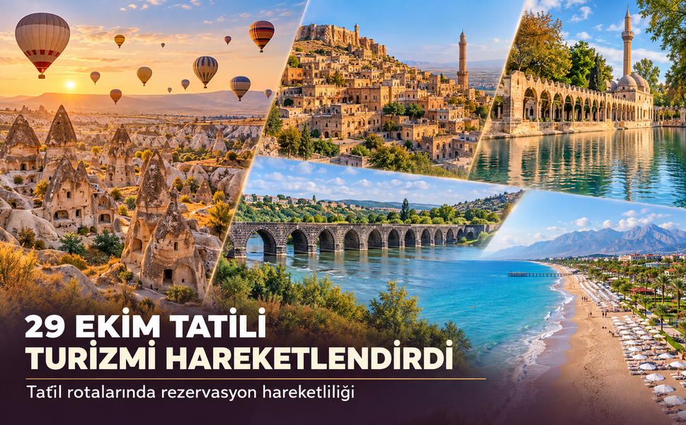 29 Ekim tatili turizmi hareketlendirdi